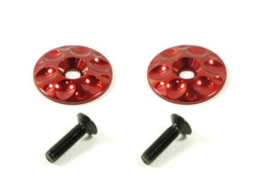 SWORKz Aluminum Heckfügelhalter rot (2)